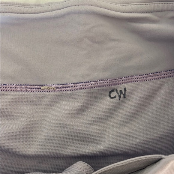 Lululemon Athletica striped purple speed up Shorts - Picture 4 of 4